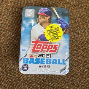 2021 Topps Baseball Tin box